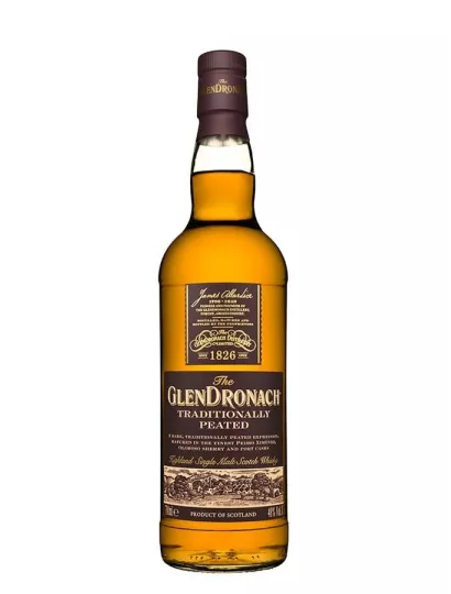 WHISKY GLENDRONACH  traditionnally Peated 46% 70 cl