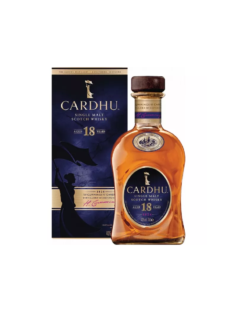 Whisky écossais Cardhu 18 ans 40%