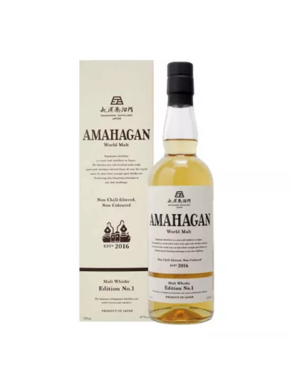Whisky AMAHAGAN World Malt Whisky - Edition n°1 47%