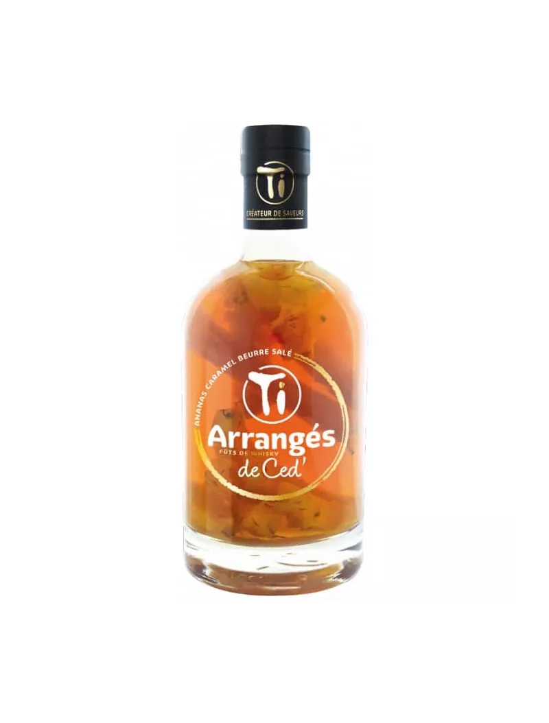RHUM Ti ARRANGES DE CED - Pineapple Salted Caramel 32% - MonWhisky