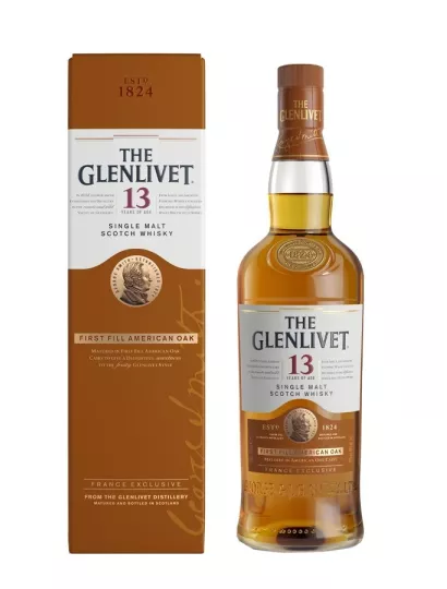 GLENLIVET (The) 13 ans First Fill American Oak 40%