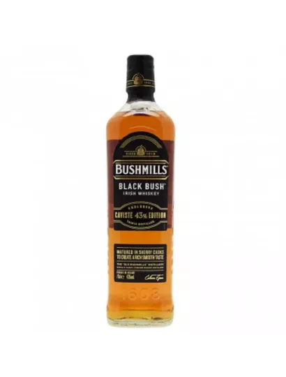 Whisky irlandais BUSHMILLS black Bush Ed caviste 43%