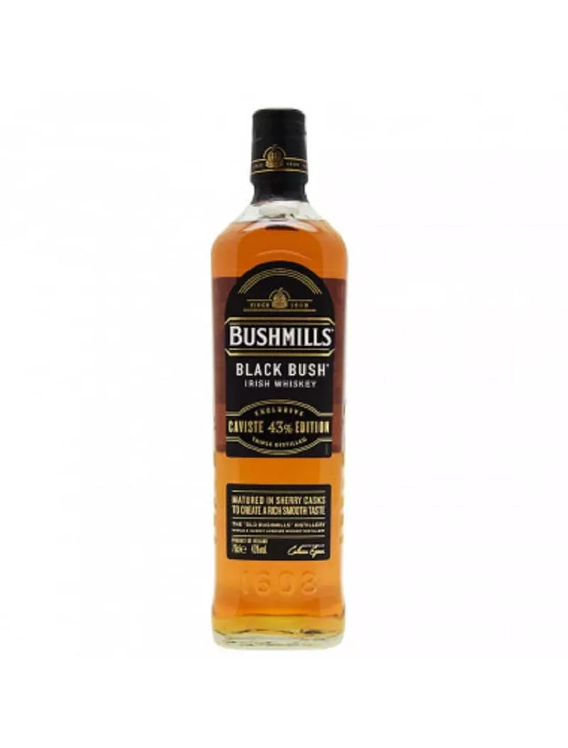 Whisky irlandais BUSHMILLS black Bush Ed caviste 43%