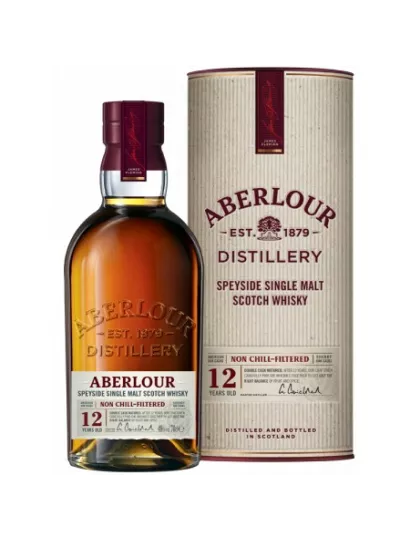Whisky ABERLOUR 12 ans - Non Chill Filtered
