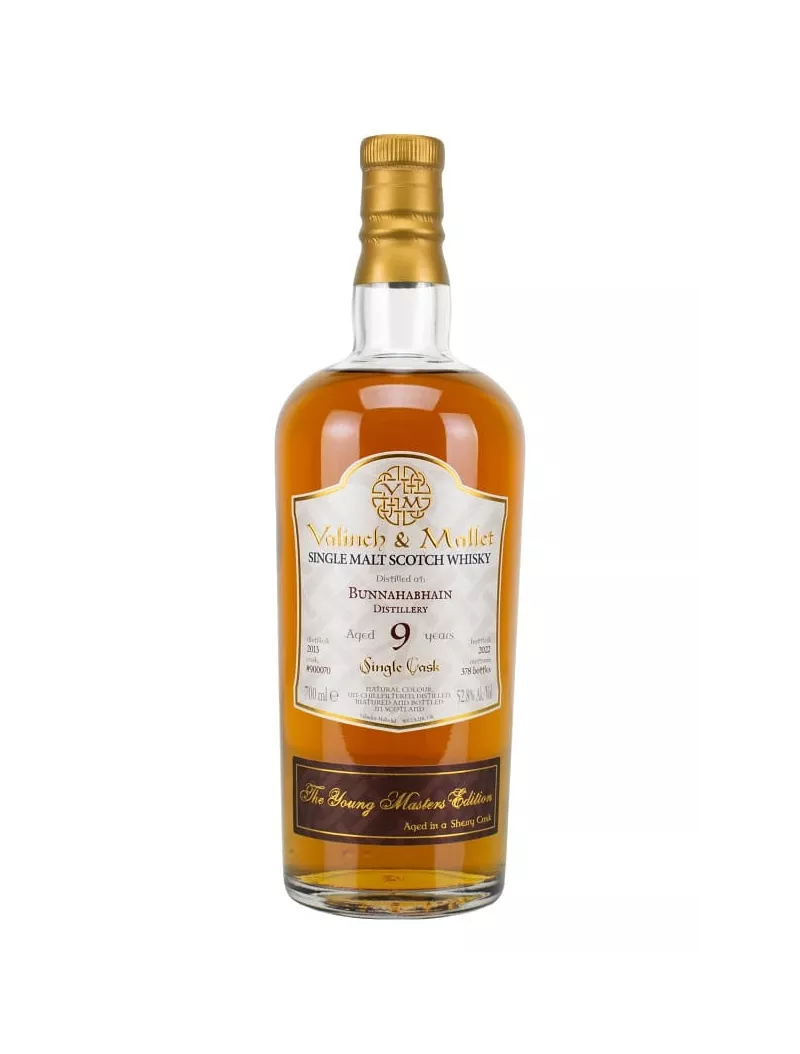 Valinch & Mallet Bunnahabhain 9 ans Sherry cask 52,8%