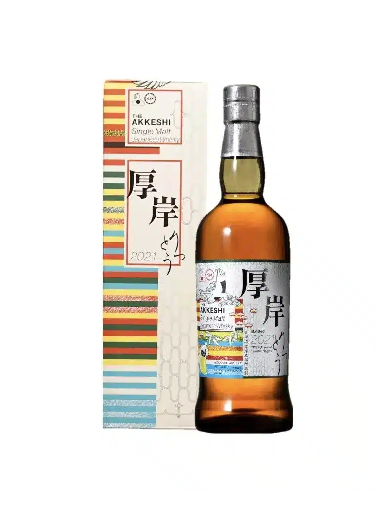 Whisky japonnais AKKESHI Single Malt Peated RITTO 55%