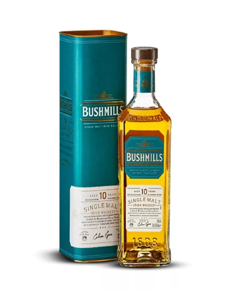 Irish Whiskey BUSHMILLS 10 ans 40%