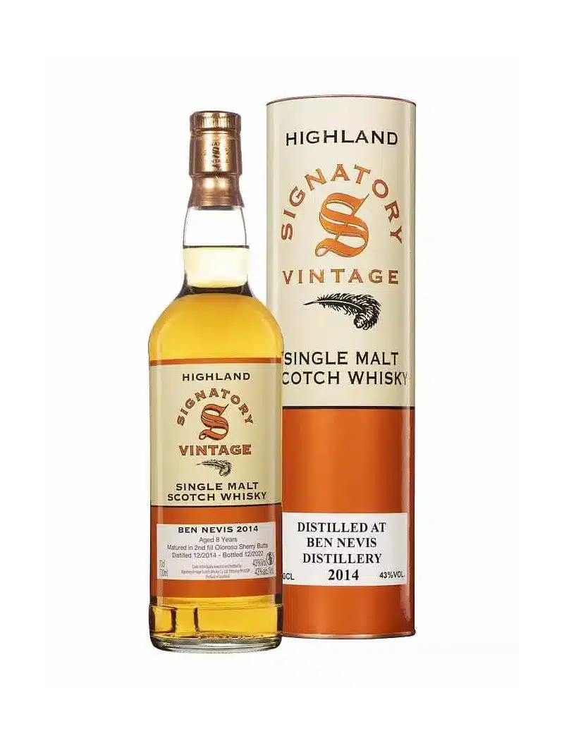 BEN NEVIS 8 ans 2014 Oloroso Sherry S.V 43%