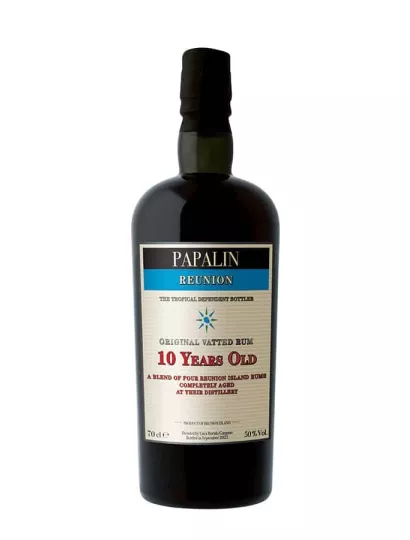 Rhum PAPALIN 10 ans REUNION 50% - MonWhisky.fr
