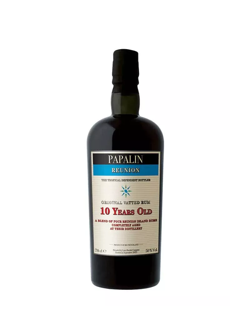 Rum PAPALIN 10 ans REUNION 50% - MonWhisky.fr