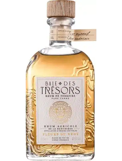 Rhum BAIE DES TRESORS 2021 - Fleurs du vent 49,8% - MonWhisky.fr