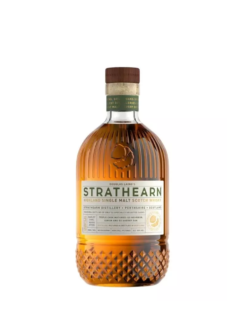 whisky STRATHEARN Single Malt Scotch Whisky D.Laing 50%