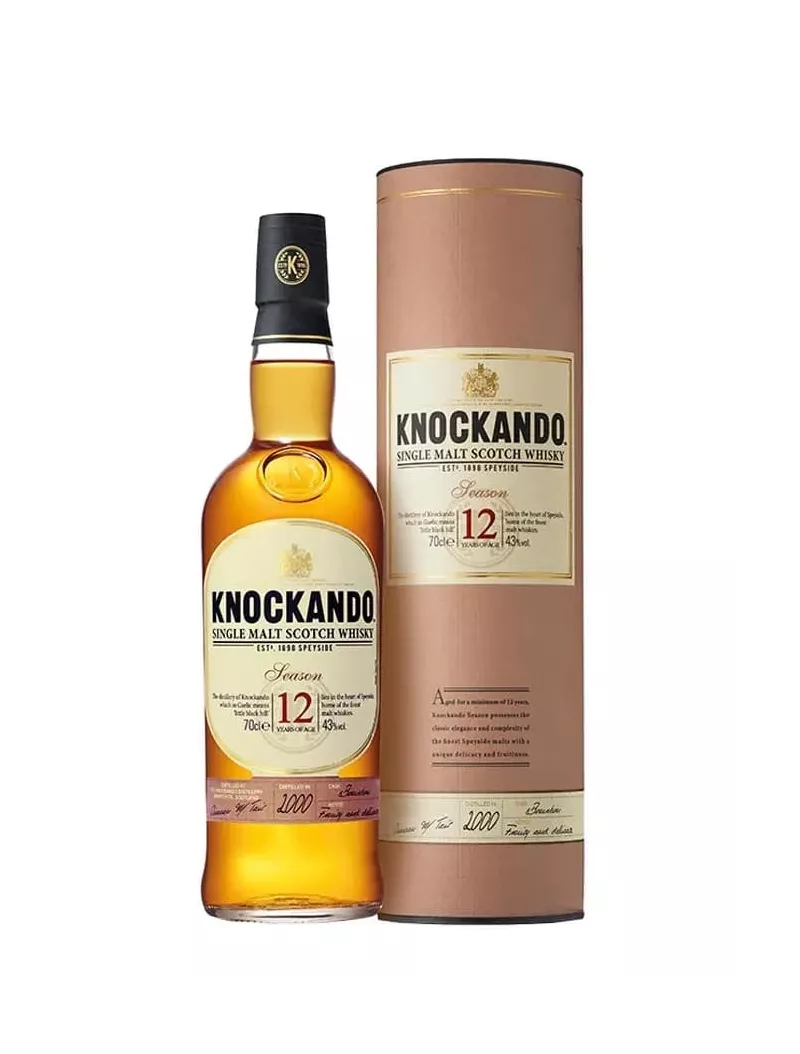 whisky KNOCKANDO 12 ans Season 43%