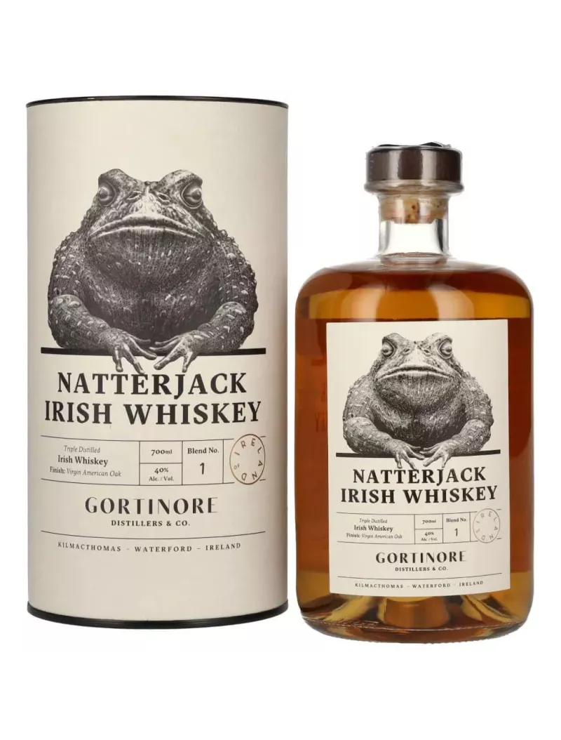 Whisky irlandais Natterjack Irish Whiskey Blend 1