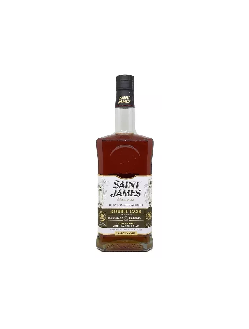SAINT JAMES - Double Cask - ex-armagnac & ex-porto - Private Cask PCS - 46,5%
