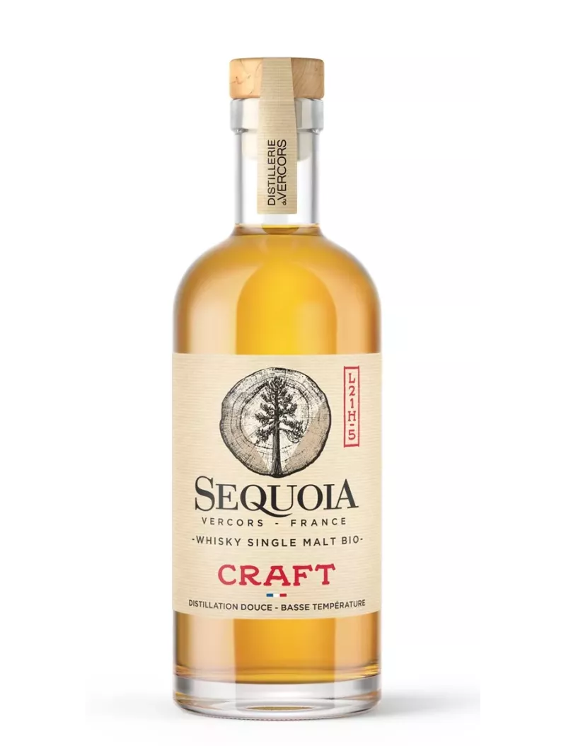 Whisky SEQUOIA Single Malt BIO 41% - Craft L21H-5 | MonWhisky.fr