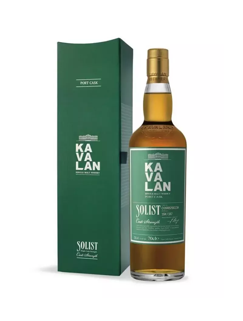 KAVALAN Solist Port Cask 60.2% - Taiwanese Single Cask | MonWhisky.fr