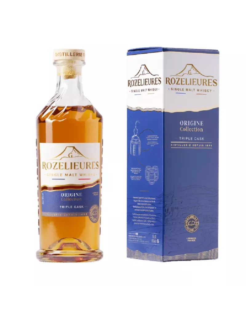 French Whisky ROZELIEURES Origine 40% | MonWhisky.fr
