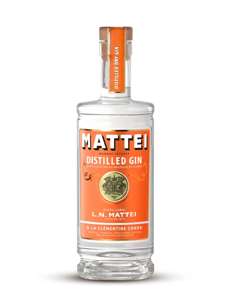 Distilled Dry Gin Clémentine 40%