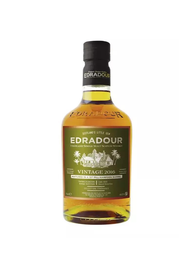Whisky EDRADOUR 8 ans 2016 Hampden Cask 48.2% | MonWhisky.fr