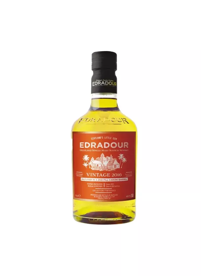 Whisky EDRADOUR 9 ans 2016 Caroni Cask 48.2% | MonWhisky.fr