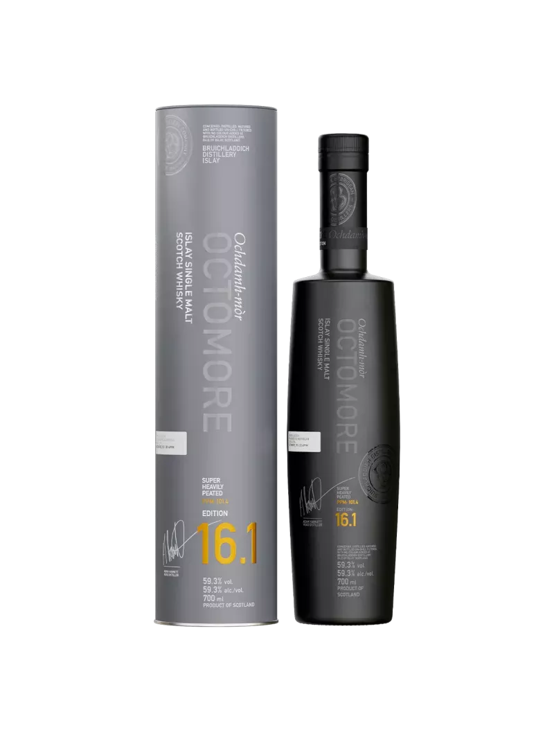 Octomore 16.1% - Heavily Peated Islay Single Malt | MonWhisky.fr