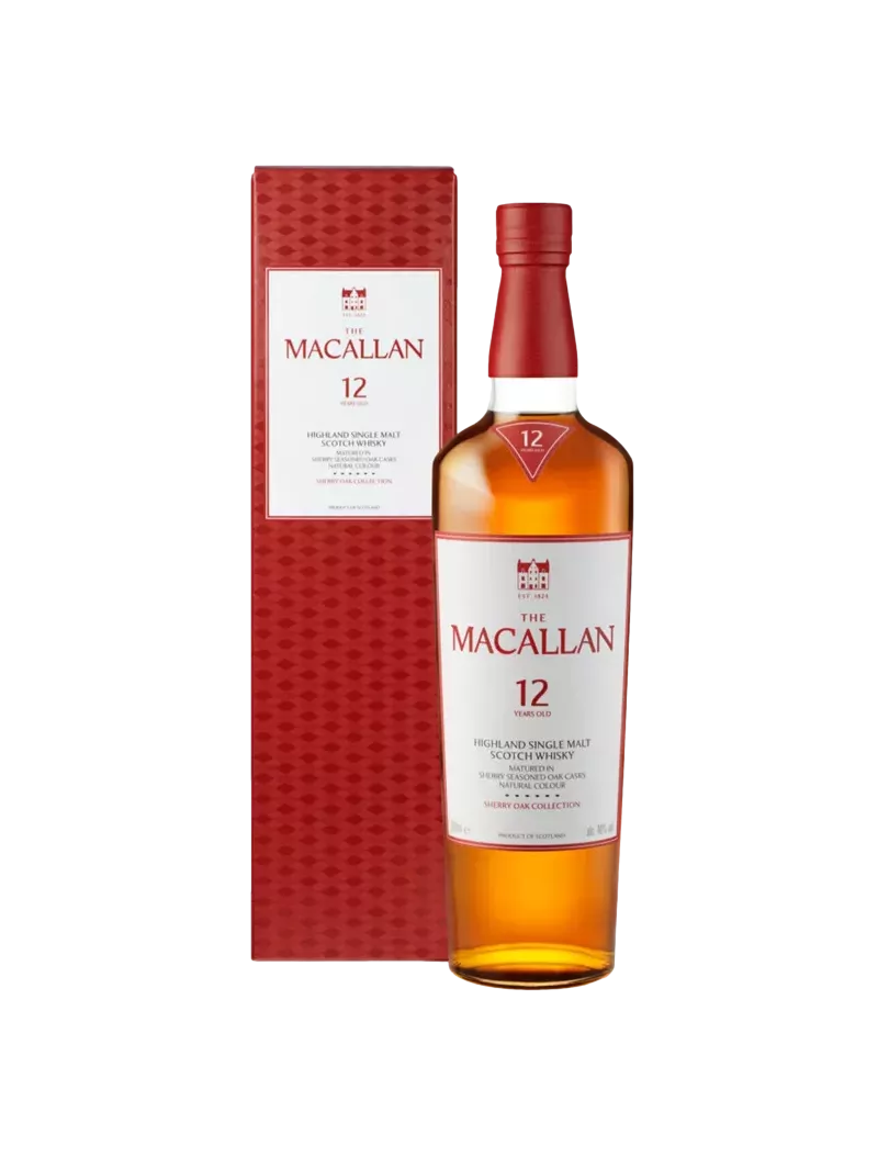 MACALLAN 12 Ans - Sherry Oak 40% - Edition 2025 - MonWhisky.fr