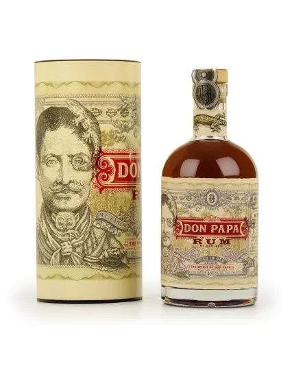Rum DON PAPA 7 YO EOY Canister 40% | Mon Whisky
