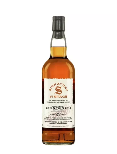 BEN NEVIS 10 ans 2014 100 Proof 63 S.V 57.1%