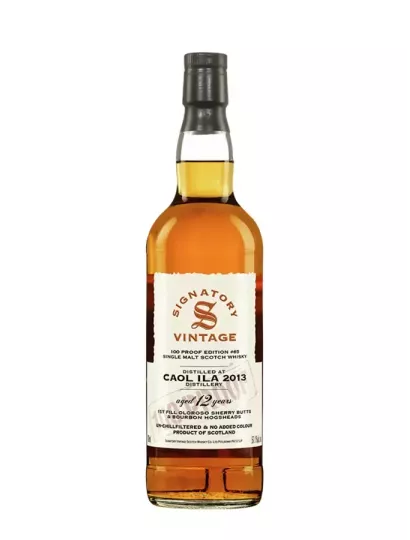 CAOL ILA 12 ans 2013 100 Proof 65 S.V 57.1%