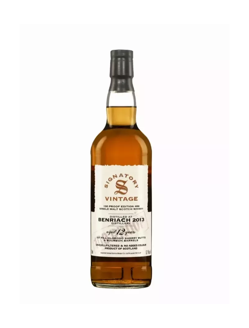 Benriach 12 YO 2013 100 Proof #69 - Signatory Vintage | MonWhisky.fr