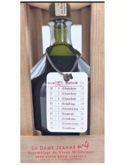 Rhum JM – Dame-Jeanne n°4 47.6%