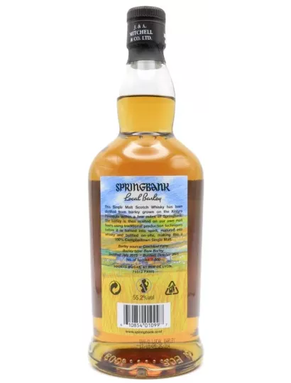 Whisky SPRINGBANK - 10 ans - Local Barley - Vintage 2015 - Bottled 2025 - 55.2%