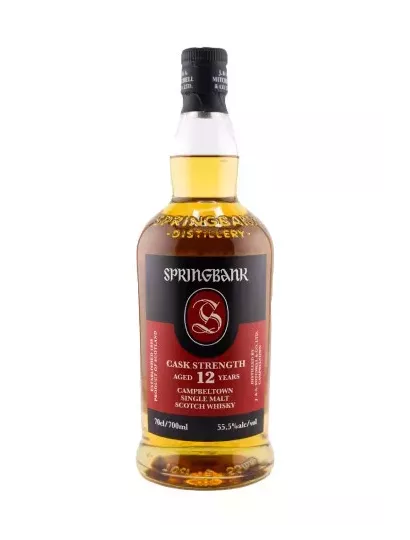 SPRINGBANK 12 Ans Cask Strength 55.5%