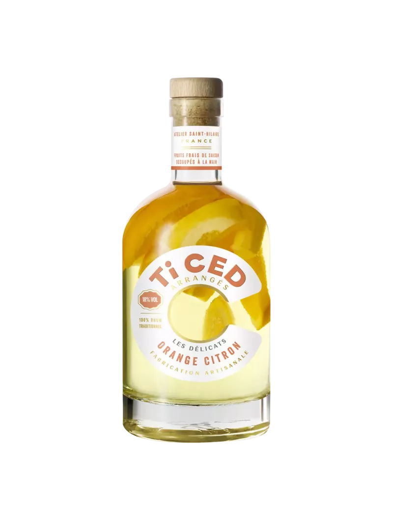 Ti Arrangé de Ced - Les Délicats - Orange Citron 18 %