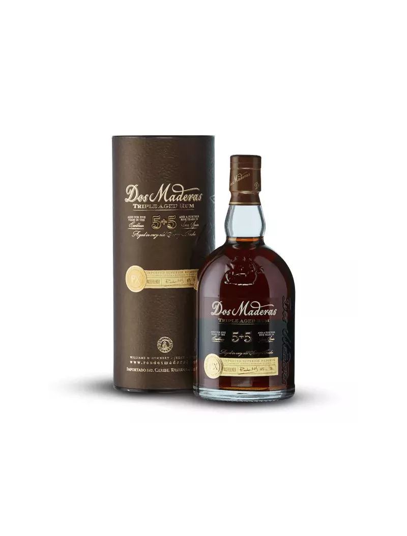Dos Maderas  Rhum Hors D'âge  PX  5+5 40°