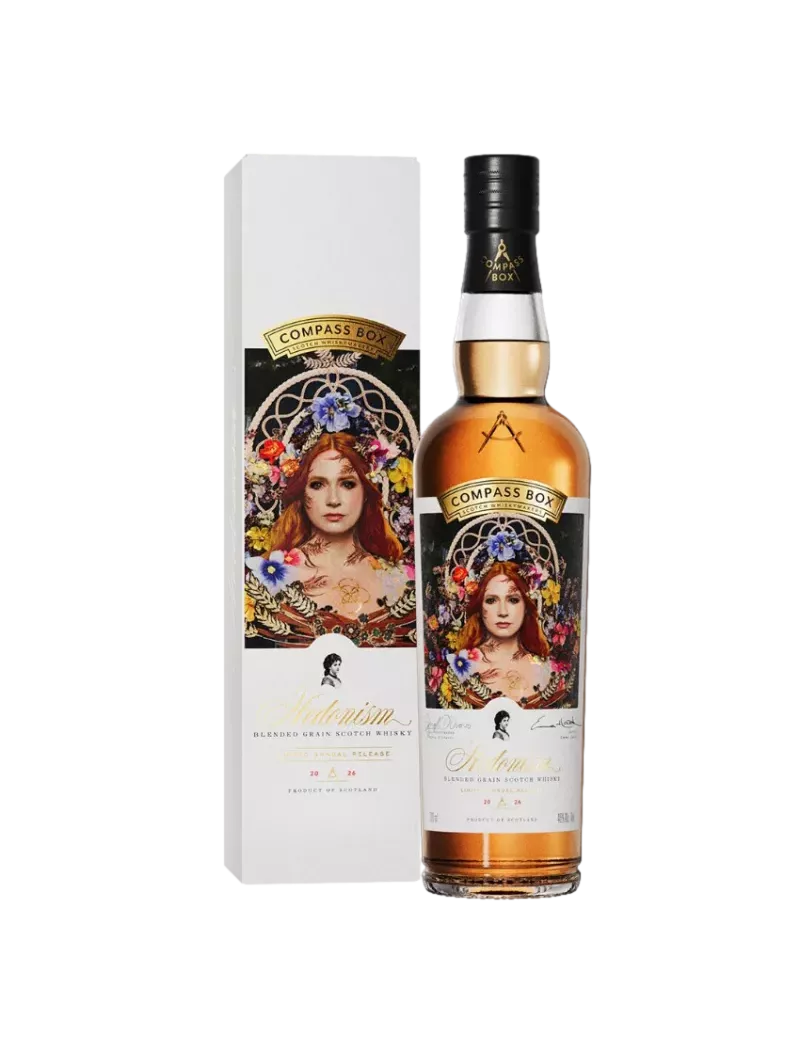 HEDONISM - Release 2025 Compass Box 46% bouteille + étui