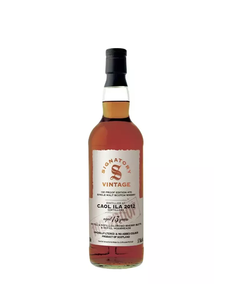 CAOL ILA 12 ans 2013 1st Fill Oloroso 100 Proof 70 S.V 57.1%