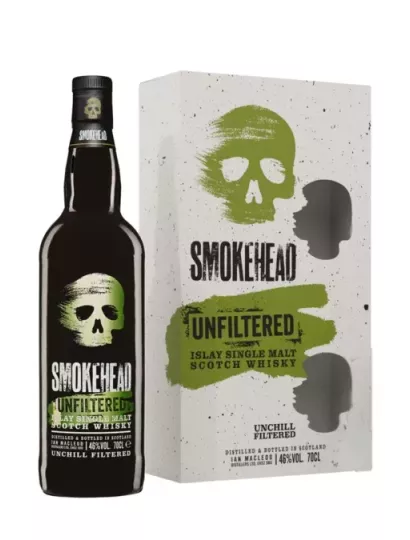 Smokehead Unfiltered 46% – Peated Islay Single Malt | MonWhisky.fr