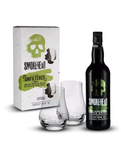 Smokehead Unfiltered 46% – Peated Islay Single Malt | MonWhisky.fr