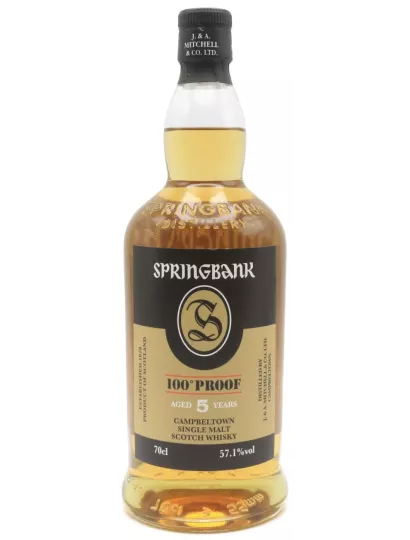 Whisky SPRINGBANK 5 year old 100 Proof - MonWhisky