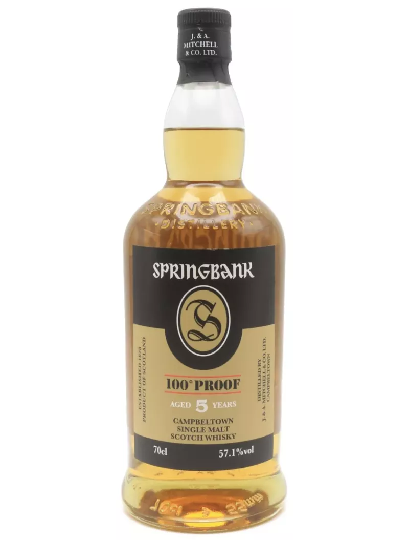 Whisky SPRINGBANK 5 year old 100 Proof - MonWhisky