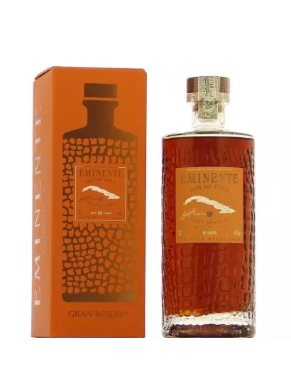 EMINENTE 10 Year Old Gran Reserva 43.2% - Cuba | Mon Whisky